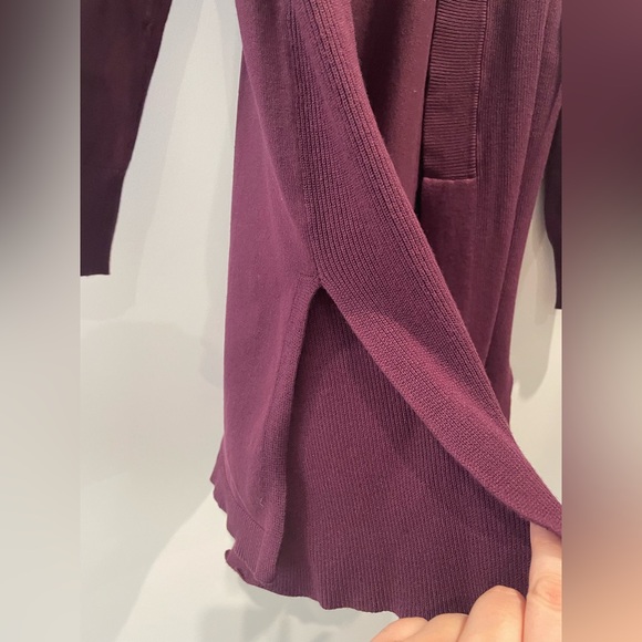 Worthington Women's Cardigan - Rich Burgundy - Picture 3 of 9